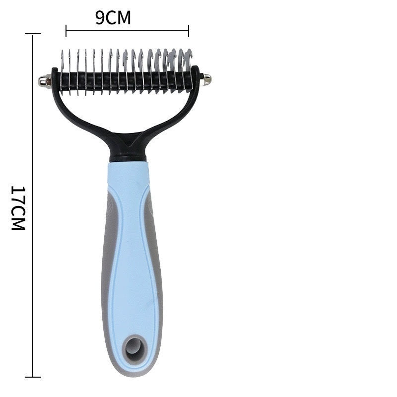 🥳2026 HOT SALE🥳Dual-Sided Pet Grooming Comb for Dogs & Cats