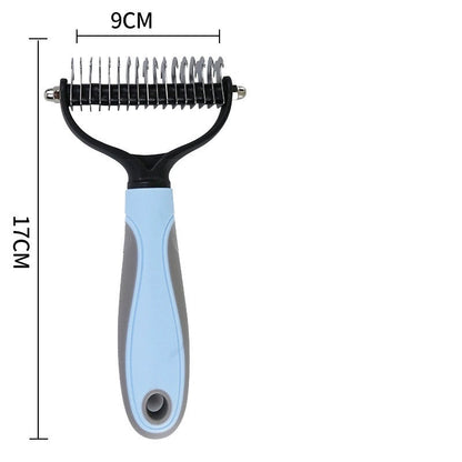 🥳2026 HOT SALE🥳Dual-Sided Pet Grooming Comb for Dogs & Cats