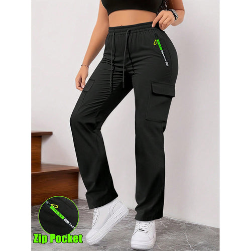 Women's Vintage Cargo Pants with Pockets