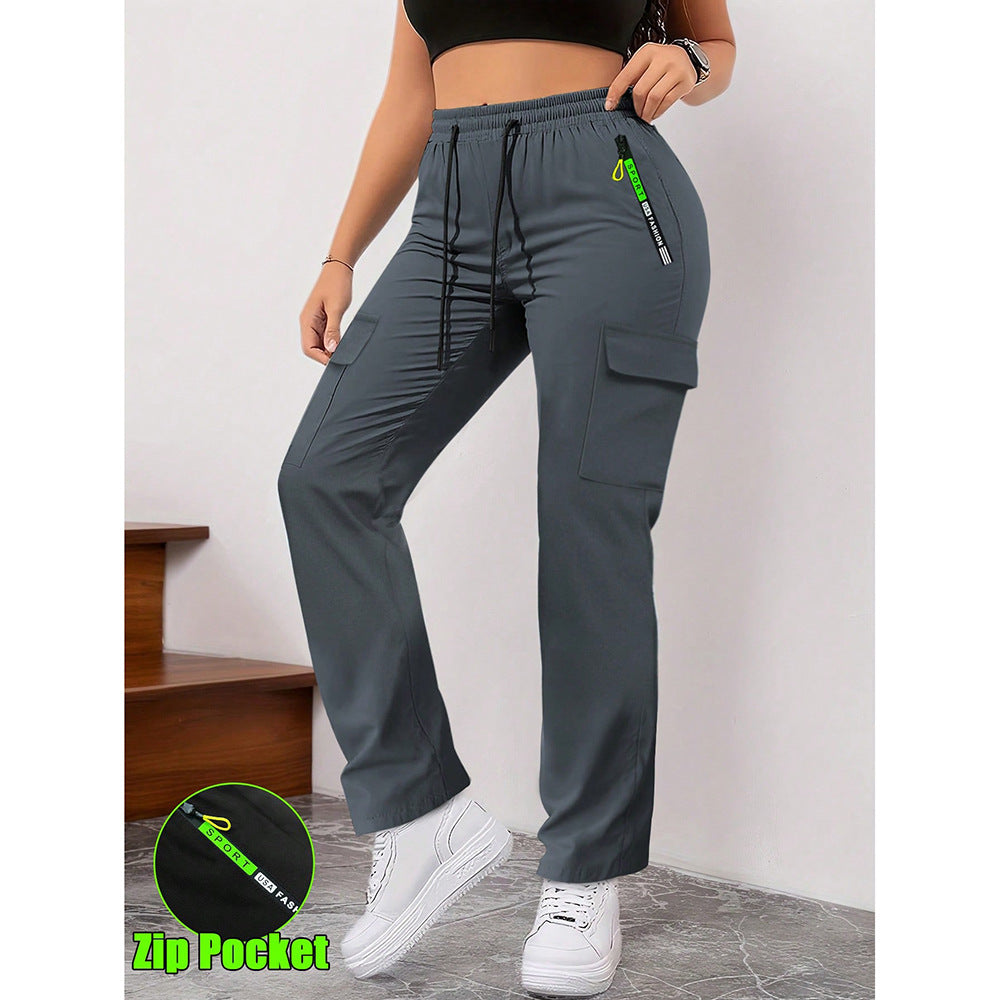Women's Vintage Cargo Pants with Pockets
